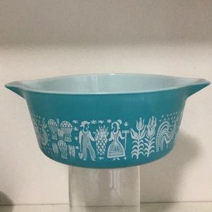 Pyrex 475-B Amish Butterprint 2.5qt Casserole